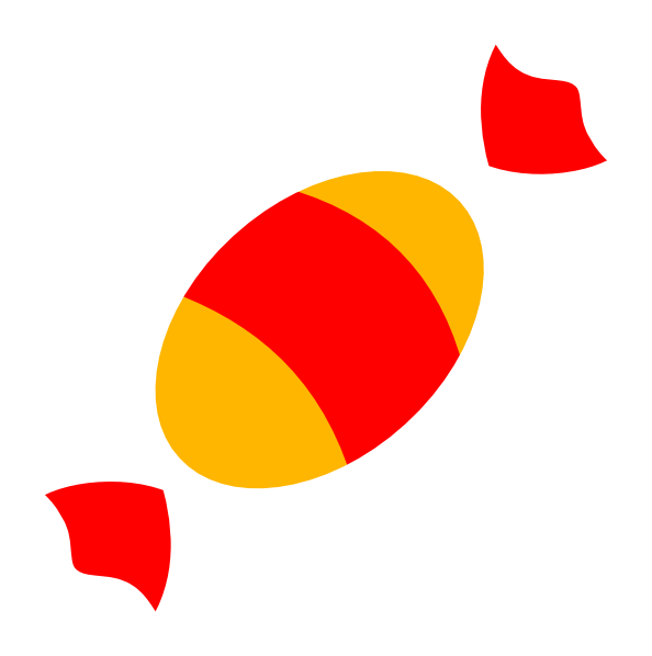 Piece Of Candy Png (594x598)