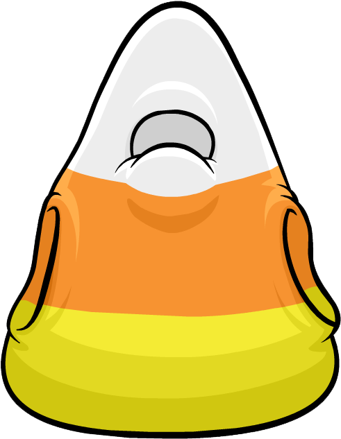Candy Corn Costume Clothing Icon Id 4433 - Club Penguin Halloween Costume Ids (508x642)