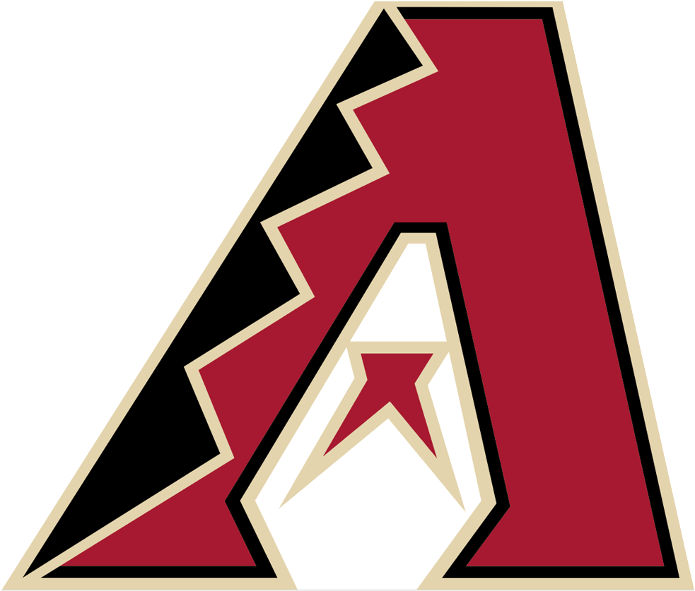 Rainbow Cotton Candy Sold At Arizona Diamondbacks Games - Arizona Diamondbacks Logo Png (1008x1024)
