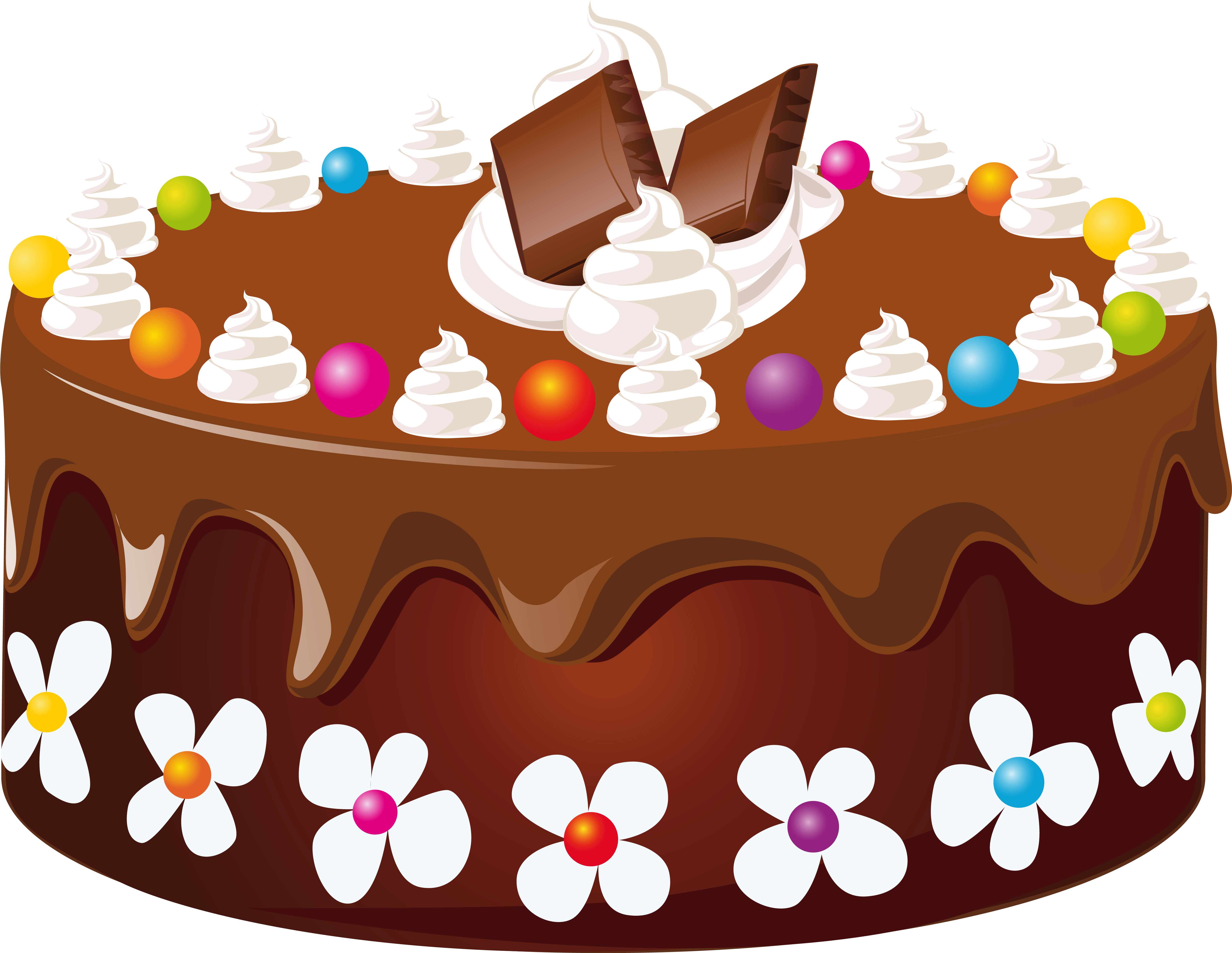Chocolate Cake Png - Happy Birthday Sister In Law (5791x4482)