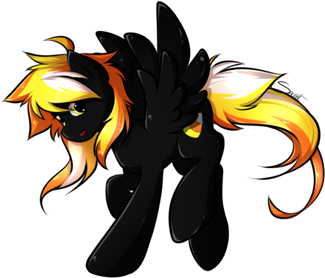 Candycorn By Secret-pony - Secret Pony (714x586)