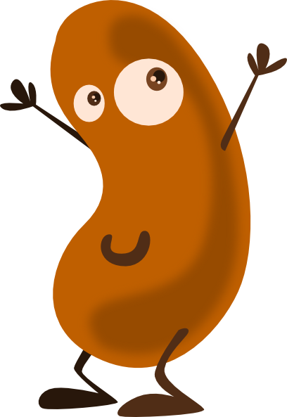 Jelly Bean Clipart Free Download Clip Art On Wikiclipart - Pinto Bean Clip Art (408x593)