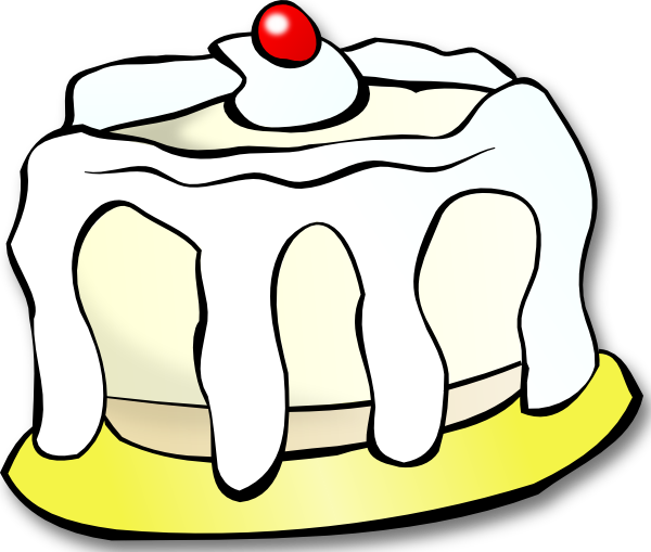 Cake Clip Art (600x509)