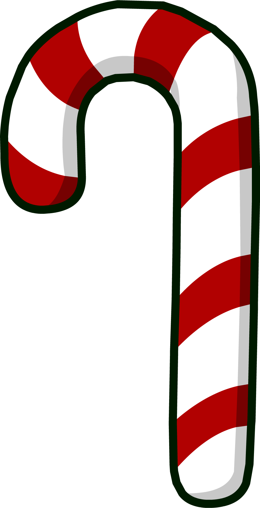 Candy Cane Images - Cartoon Candy Cane Png (1231x2411)
