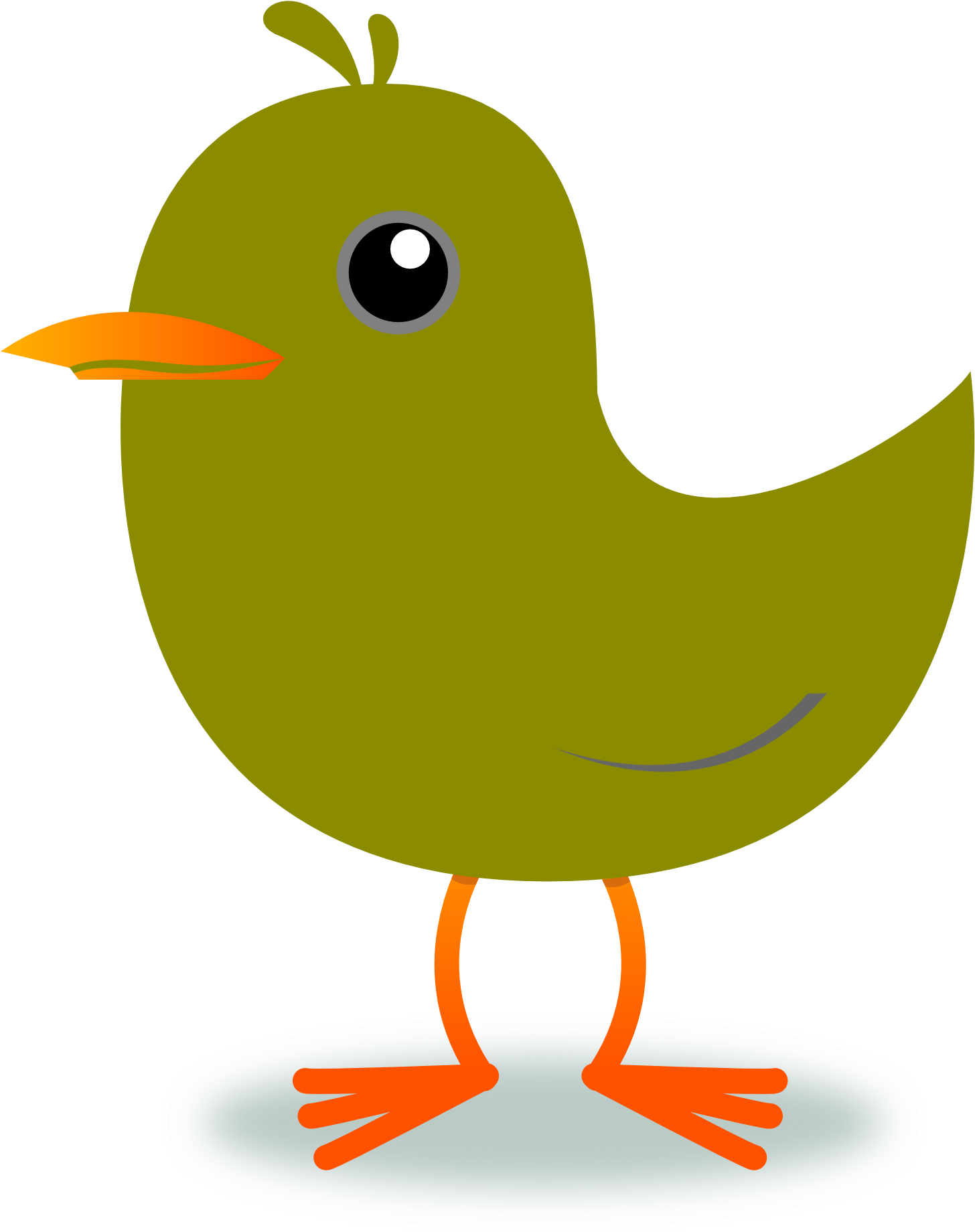 Twitter Bird Tweet Tweet 48 1969px 204 - 2 Little Dicky Birds Clipart (1969x1952)