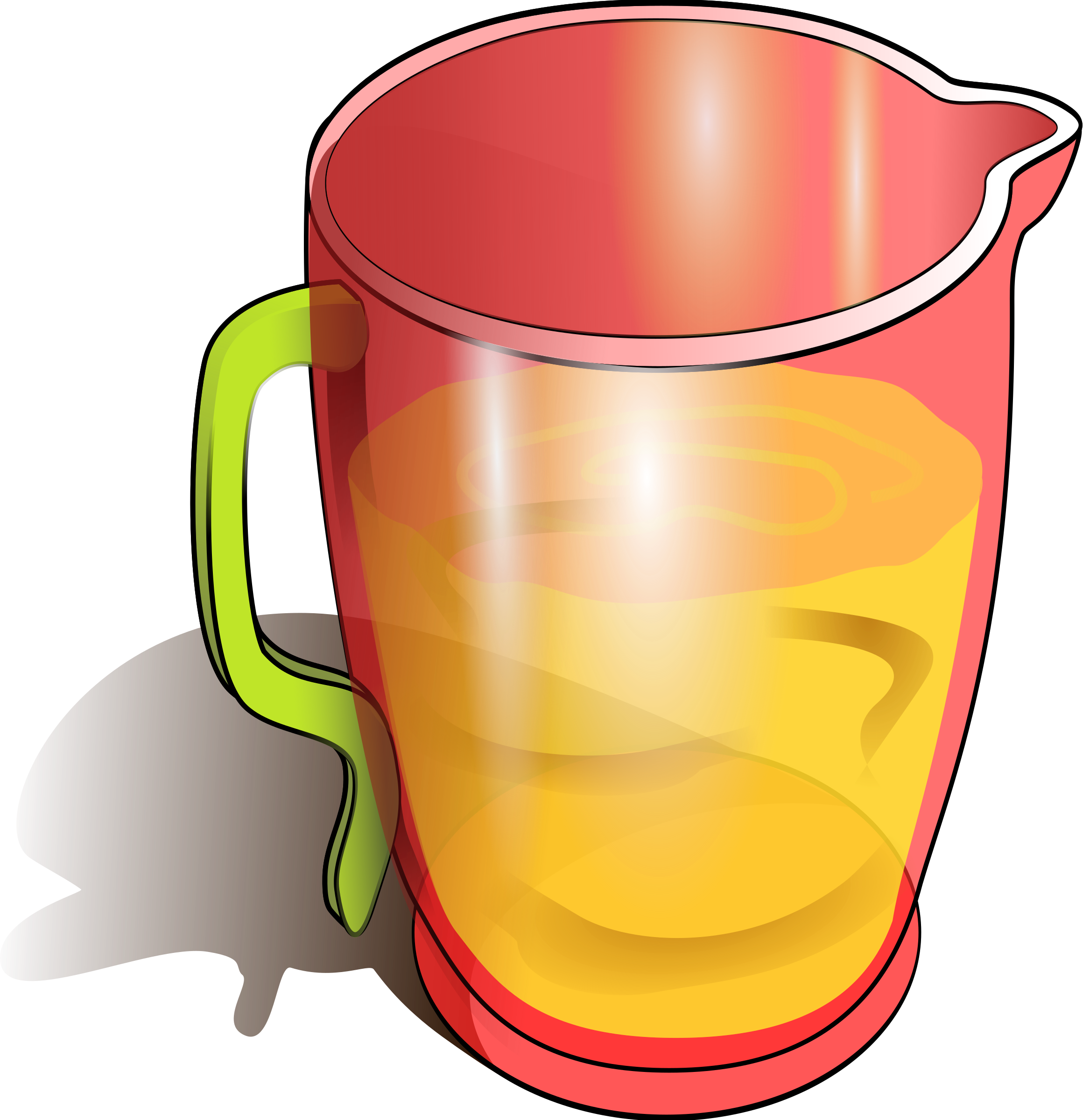 Get Notified Of Exclusive Freebies - Jug Clip Art (2320x2400)