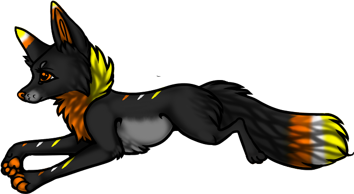 Vixen Candy Corn Adopt By Xxmayawolfxx - Dog Catches Something (858x902)