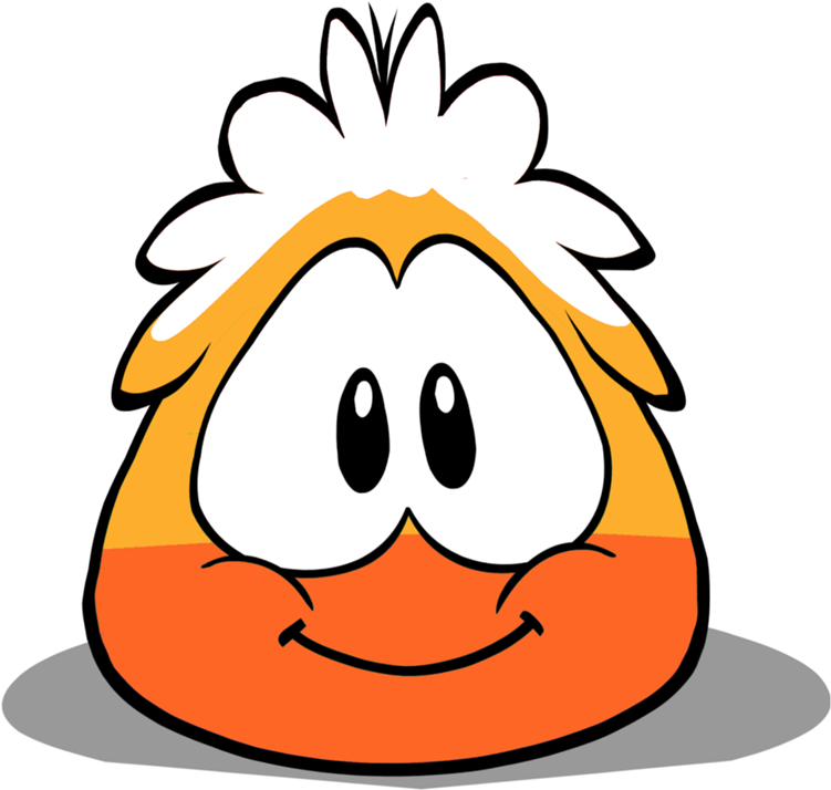 Candy Corn Puffle - Candy Corn Puffle (869x768)