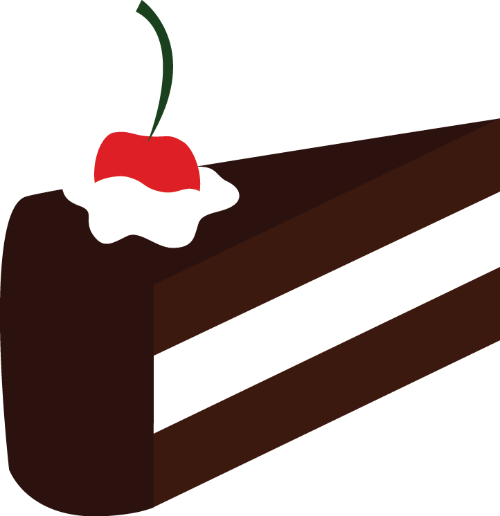 A Slice Of Cake By Artbyslider On Clipart Library - Piece Of Cake Vector Png (722x746)