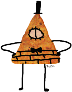 Dorito Cipher By Pul5e - Drawing (400x358)