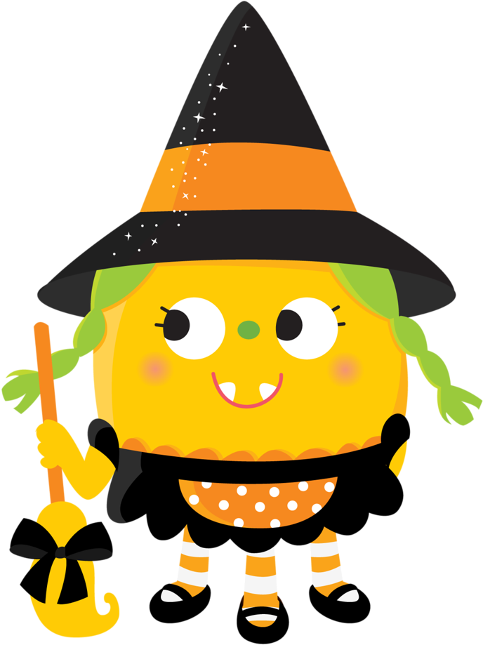 Ch B *✿*halloween Monsters - Halloween (786x1024)