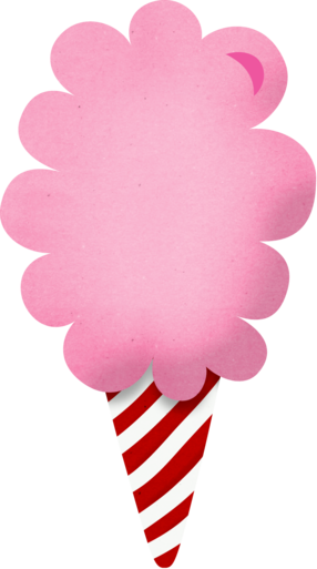 Cotton Candy - Cotton Candy Clipart Png (286x513)