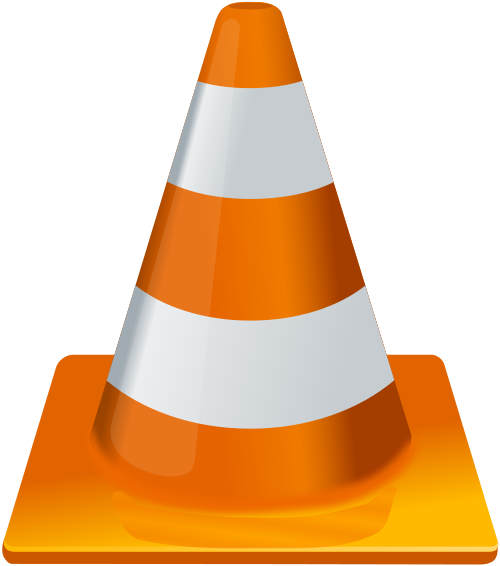 This Image Rendered As Png In Other Widths - Vlc Media Player Png (500x566)