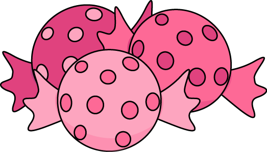 Candy Clip Art Candy Images Image - Candy Clip Art Pink (523x299)