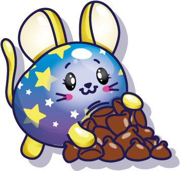 Squeaks The Mouse - Dessin De Pikmi Pops (496x496)