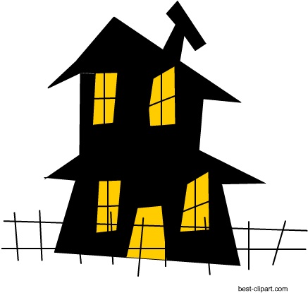 Haunted House Clip Art Image - House (450x450)