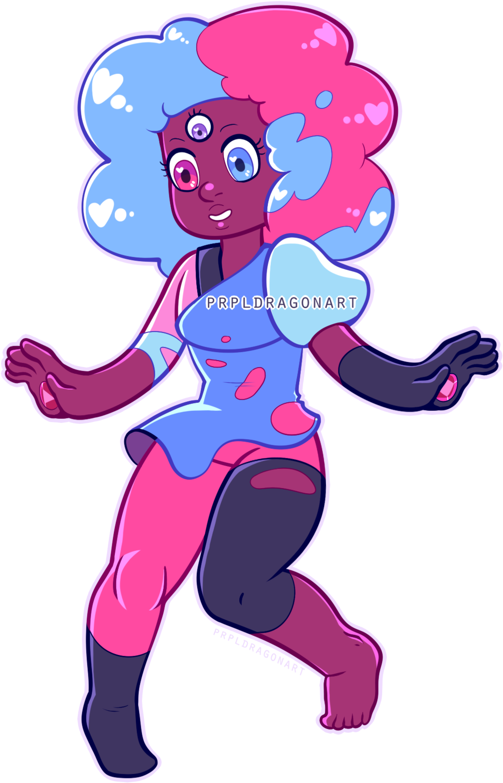 Cotton Candy Clipart Movie Candy - Steven Universe Garnet Cotton Candy (1024x1580)
