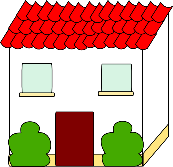 Clipart Of Pucca House (600x577)