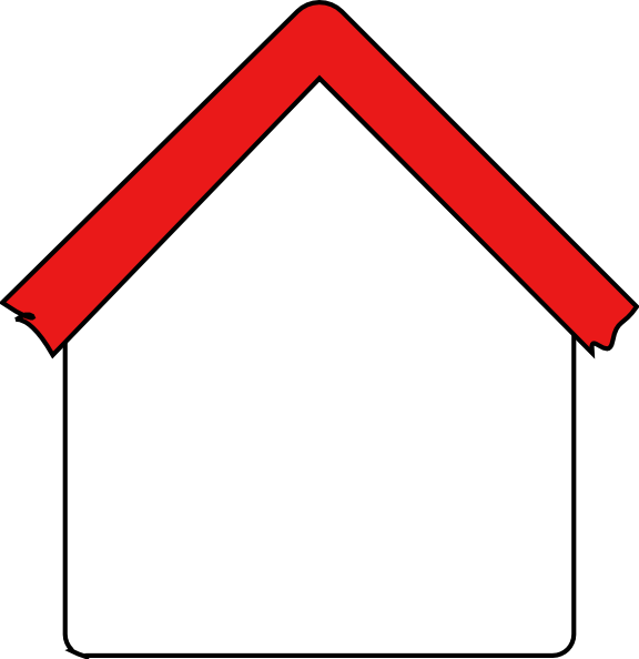Gingerbread House Outline Clip Art At Clker - Gingerbread House Outline Clip Art At Clker (576x594)