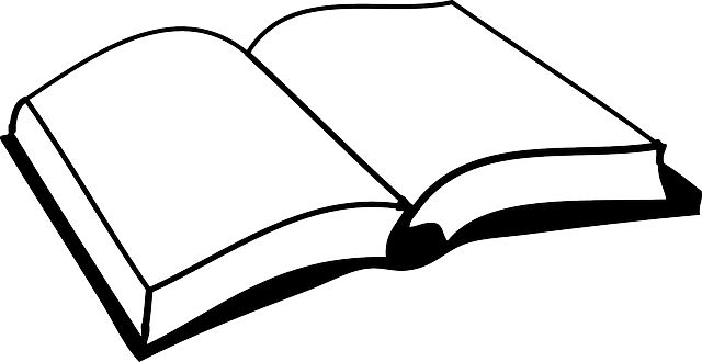 Old, School, Black, Icon, Paper, Pen, Outline, Symbol - Open Book Clip Art (640x330)