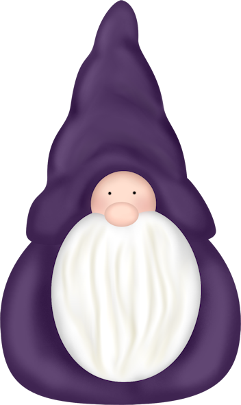 Fm Magical Christmas Element 27 - Gnome (352x590)
