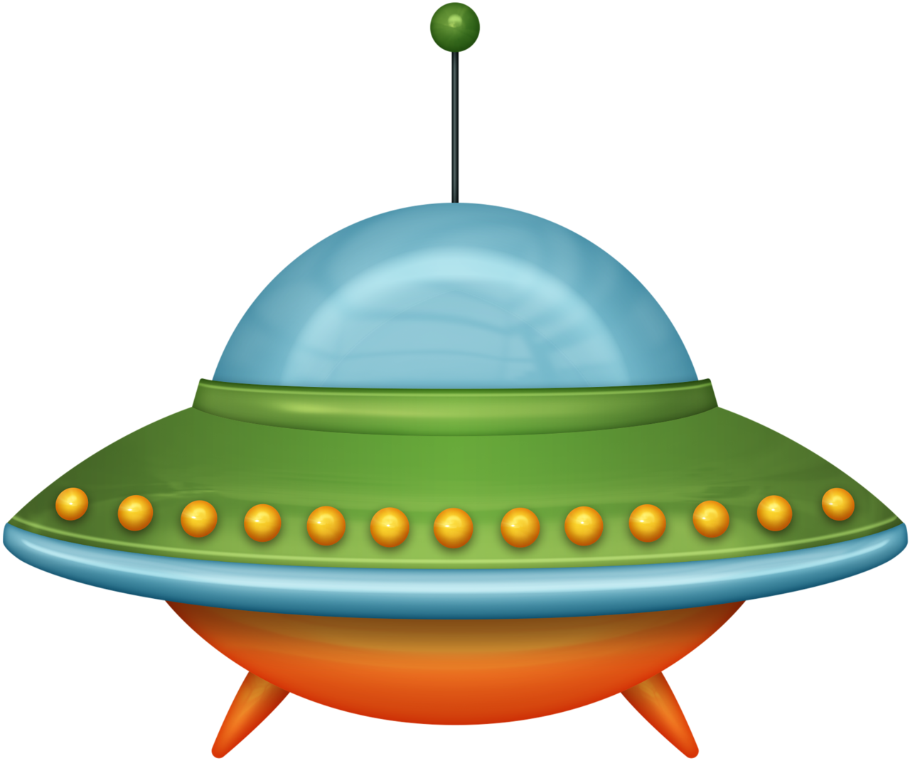 ᗰọʂtєrʂ/ạɩíєŋʂ - Alien Space Ship Cartoon Png (1280x1070)