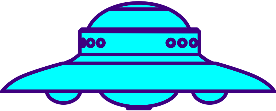 Ufo Spaceship Science Alien Fantasy Univer - Ufo Kartun (960x480)