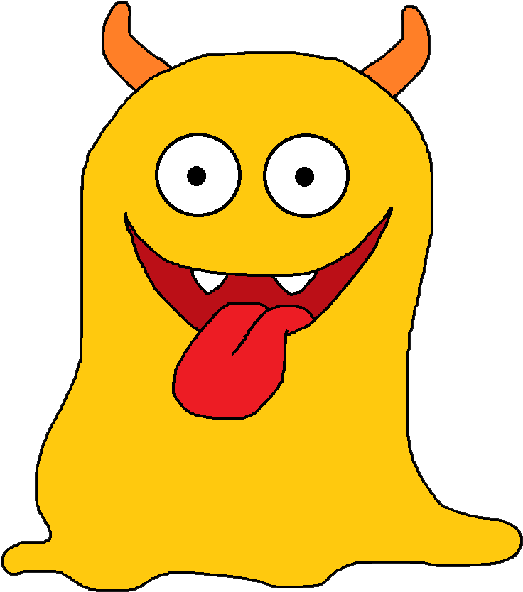 Monster Clip Art Images Free Clipart - Yellow Monster Clipart (747x840)