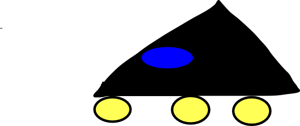 Triangle Ufo Clip Art - Subrosa Fixie (600x253)