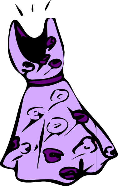 Clip Art - Womens Clothes Clipart (378x595)