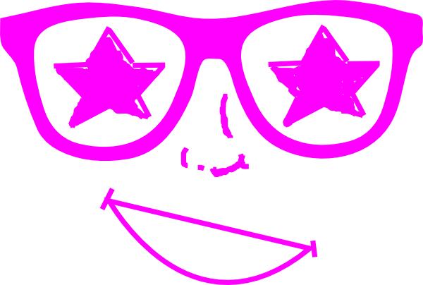 Animated Stars With Face - Clip Art (600x404)