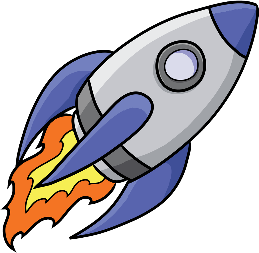 Spaceship Clipart Kiaavto - Rocket Ship Clip Art (1000x979)