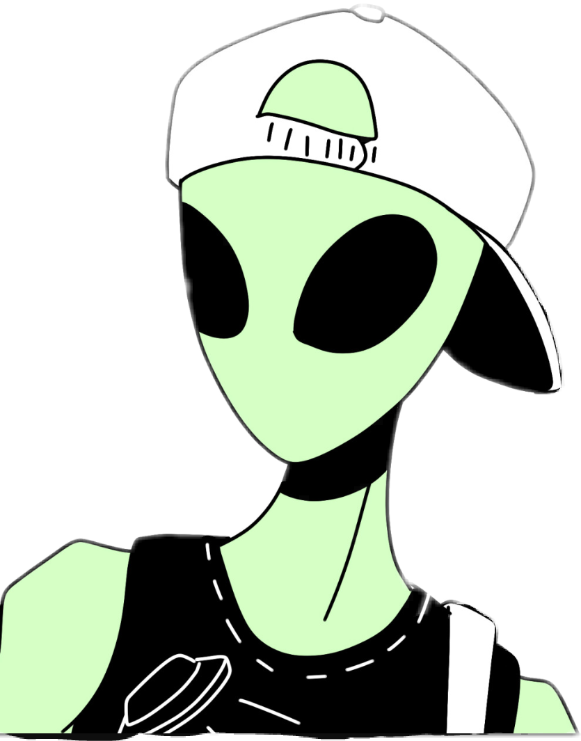 Cute Alien - Aliens Drawing (835x1065)