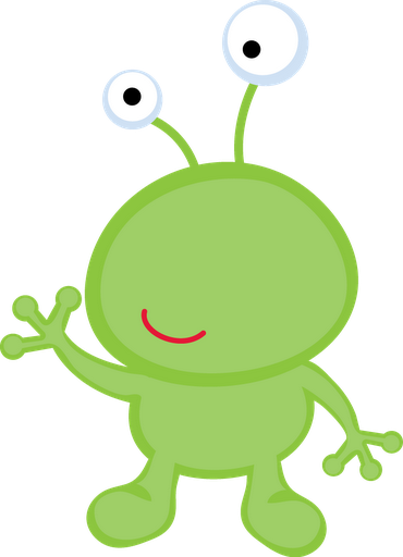 Astronauta - Alien - Minus - Astronauta Cute Png (370x512)