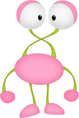 Monster Clipartmonster Rockscute - Dibujos Infantiles Color Extraterrestres (303x452)