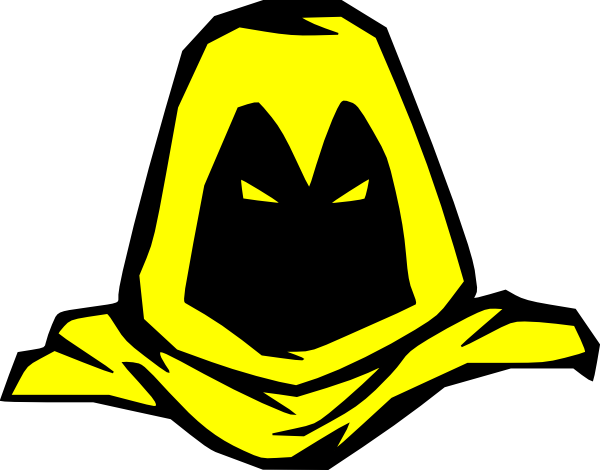 Scary Face Clip Art - Draw A Scary Face (600x470)