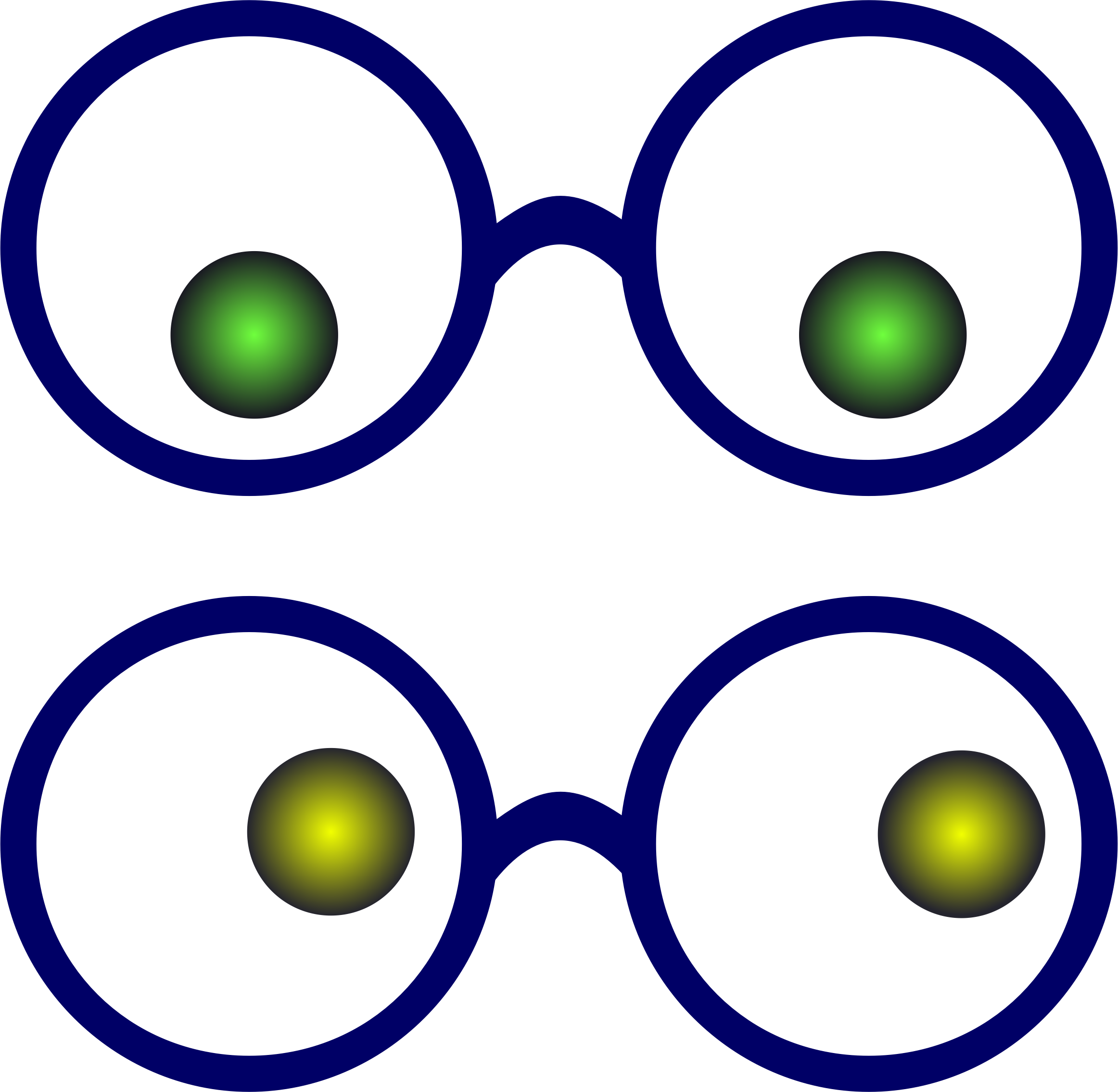 Eyes Clipart, Suggestions For Eyes Clipart, Download - Glasses With Eyes Clip Art (2324x2270)