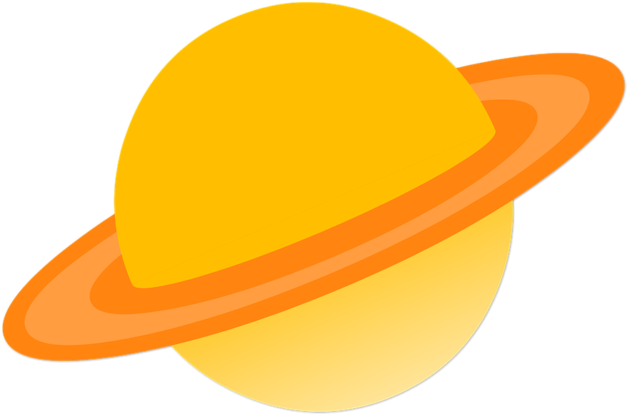 Saturn, Planet, Space, Solar System - Saturn Clipart (960x701)