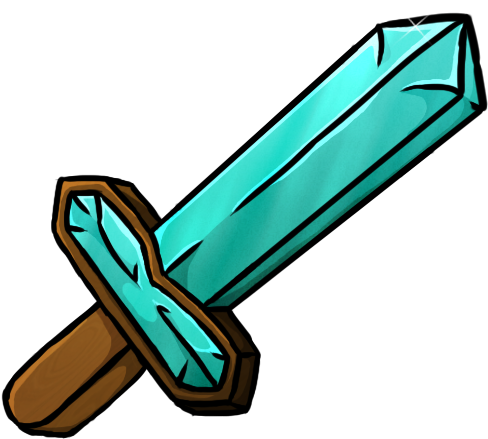 Minecraft Sword Clipart - Minecraft: Handbook For Kids: Beginners Guide (512x512)