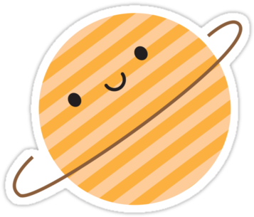 Planet Clipart Kawaii - School Sisters Of Notre Dame (375x360)