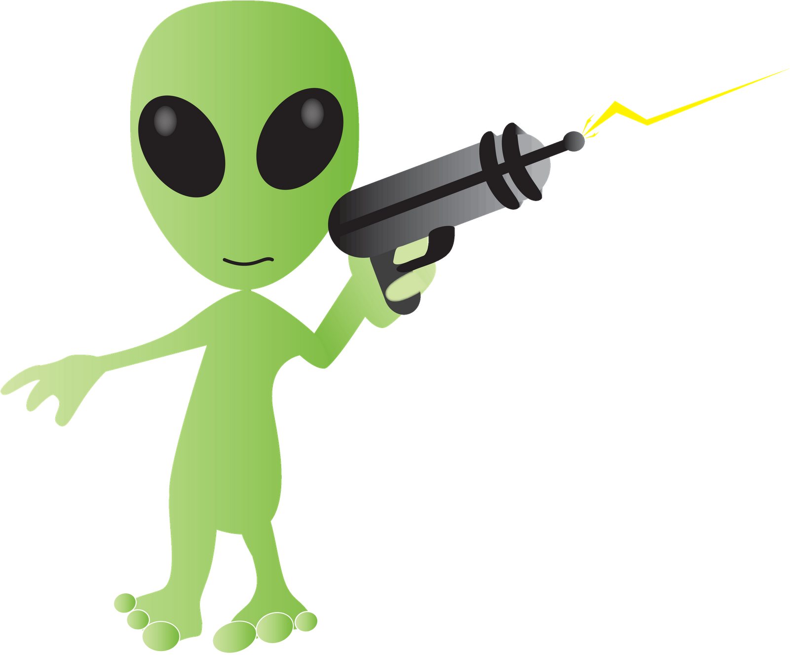 Alien Transparent Background - Transparent Background Alien Png (1600x1337)