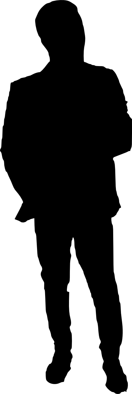 20 Man Silhouette - Human Silhouette Png (480x1425)