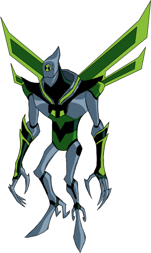 Nanomech Ben 10 Cartoon Clip Art - Nanomech Ben 10 Cartoon Clip Art (566x906)