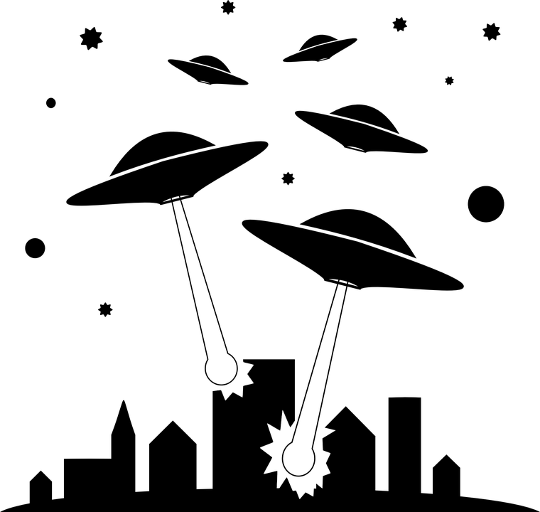 Invasion Clipart Alien Invasion - War Of The Worlds (760x720)