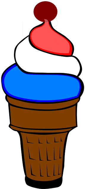 Ice Cream Sundae Clip Art Clipart Kid - Ice Cream Cone Clip Art (360x720)