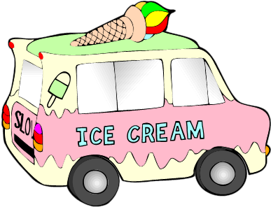 Ice Cream Truck - Ice Cream Truck Clipart Png (420x329)