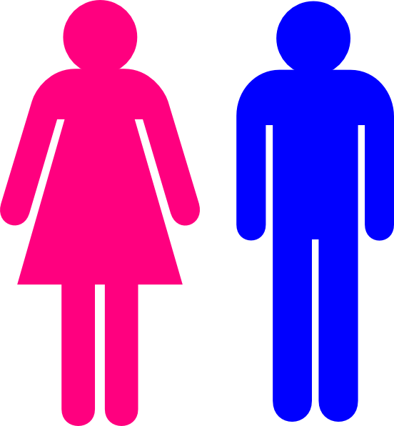 Symbol - Male And Female Signs (552x596)