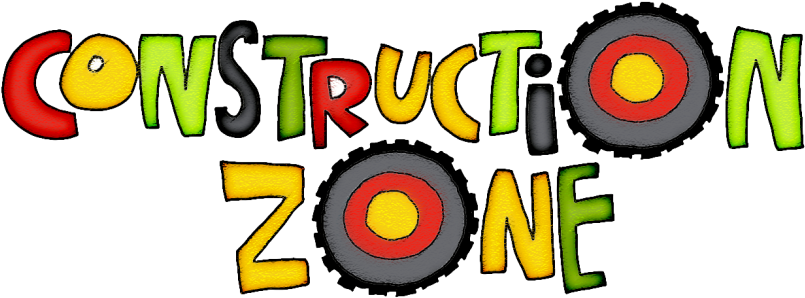 Construction Cone Clip Art At - Construction Zone Clip Art (830x312)
