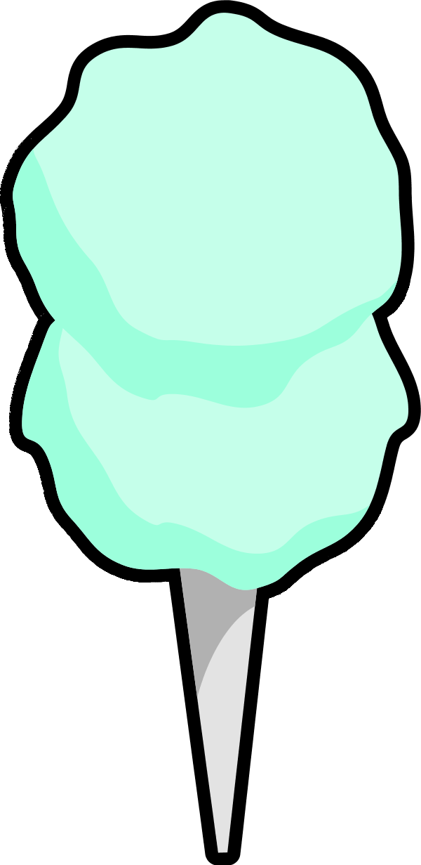 Cotton Candy Vector Clip Art Vk3pfy Clipart - Cotton Candy Clip Art (600x1231)