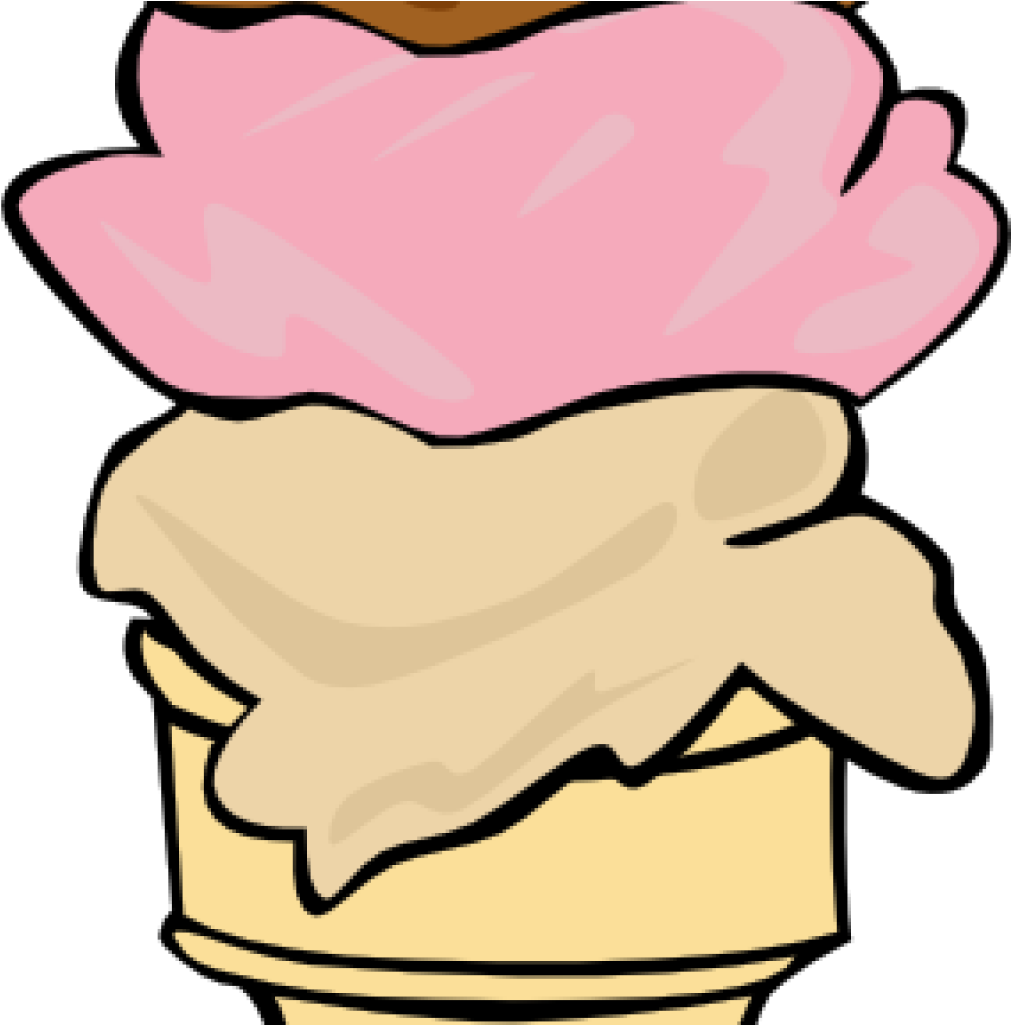Ice Cream Clip Art Free Ice Cream Cone 3 Scoop Clip - Ice Cream Cone Clip Art (1024x1024)
